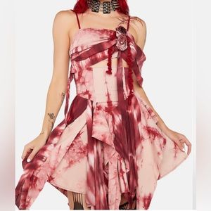 Halloween inspired mini dress